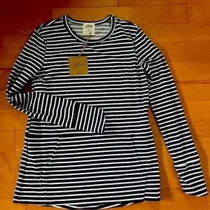 Blondie Apparel Striped Long Sleeve